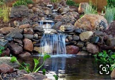 #natural Rock fountain