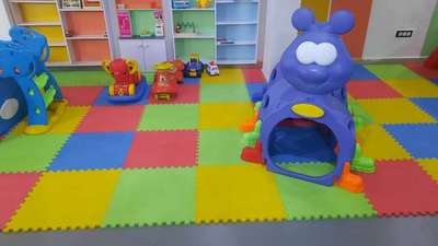 Wallpaper, LVT Flooring, Foam sticker, Artificial grass, Carpet , kids school flooring work done in MY PUTHIL (pre school) Indrapuram, Ghaziabad. 
For any query or work WhatsApp 092681 10977