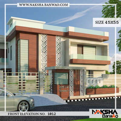 Complete project #Kochi Kerala
Elevation Design 38x65
#naksha #nakshabanwao #houseplanning #homeexterior #exteriordesign #architecture #indianarchitecture
#architects #bestarchitecture #homedesign #houseplan #homedecoration #homeremodling #Kochi #india #decorationidea #Kochiarchitect

For more info: 9549494050
Www.nakshabanwao.com