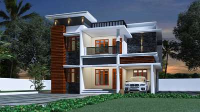 contemporary house design
4bhk