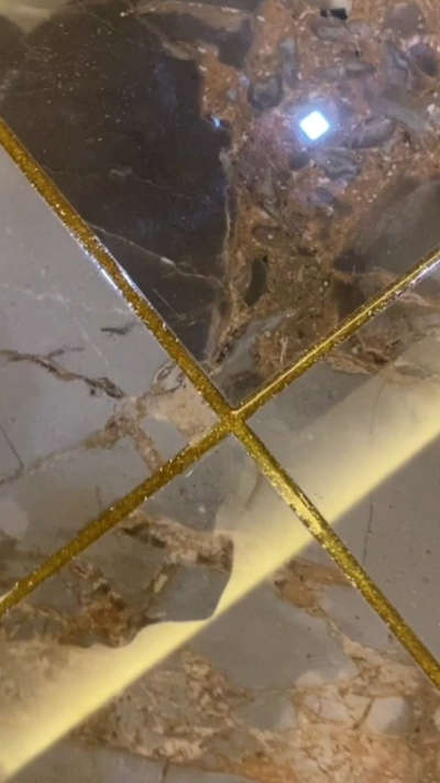 sparkle gold glass epoxy