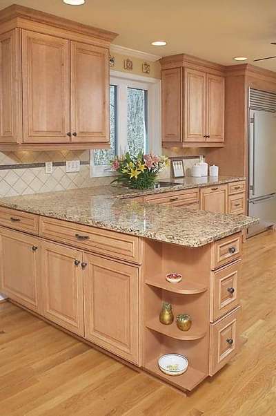 #KitchenCabinet
Wooden Kitchen