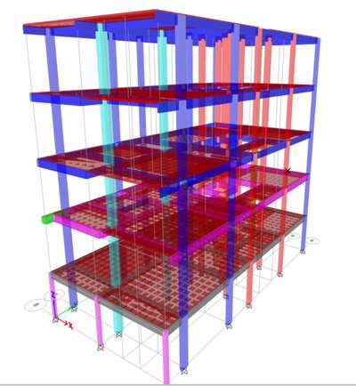 structural Analysis of multi storey building
#structualdesign #HouseConstruction