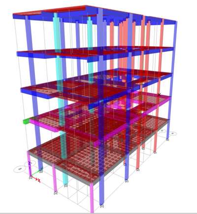 structural Analysis of multi storey building
#structualdesign #HouseConstruction