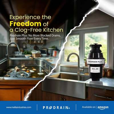 Say goodbye to clogged sinks and messy kitchens! With ProDrain Plus, enjoy the freedom of smooth, clog-free drains every time. No more blocked drains, just effortless kitchen clean-up. Get yours now on Amazon!

Buy Now : https://amzn.in/d/6JzNHN6

hashtag#ProDrainPlus hashtag#ClogFreeKitchen hashtag#HomeEssentials hashtag#KitchenHacks