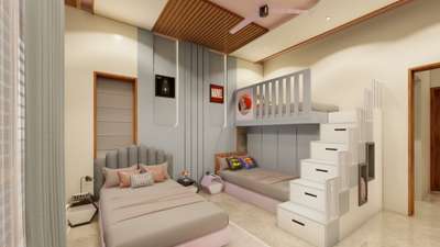 #KidsRoom   #KingsizeBedroom #kidroominteriors contact 7306740256