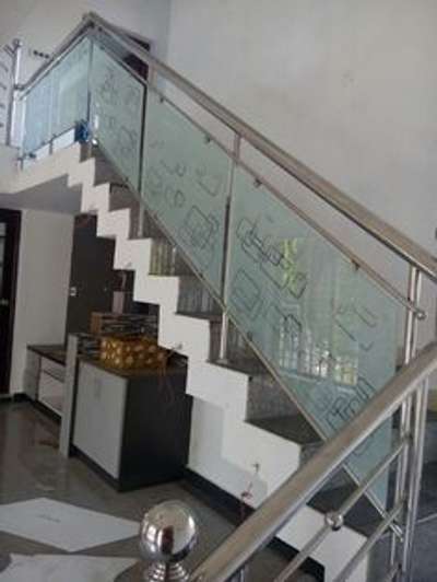 glamour glass railing