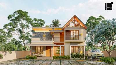 Modern tropical vibes with a touch of elegance 🌿✨
Where natural textures meet contemporary architecture.
Designed for comfort, style, and timeless beauty.

Client - Anupama 
Location - Wayanad

#ModernHome
#ContemporaryExterior
#TropicalHouse
#ExteriorDesign
#ModernArchitecture
#DreamHome
#LuxuryHome
#HouseElevation
#HomeDesign
#ArchitecturalDesign
#FacadeDesign
#KeralaHomes
#TropicalModern
#DesignInspiration
#KoloApp