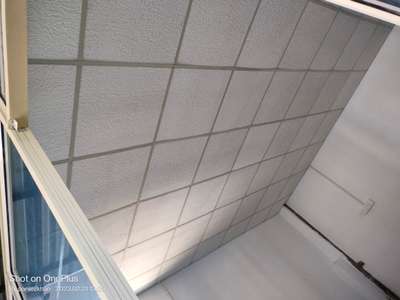 aluminium glass partition and ceiling