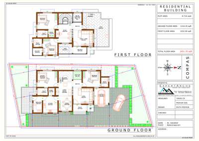 Plan drawing including permit drawing ₹7/sqft. (minimum charge ₹7000)