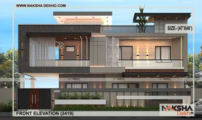 #Front Elevation #3d Exterior # Elevation design