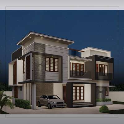 Client project at Trivandrum - Box Type Elevation Model