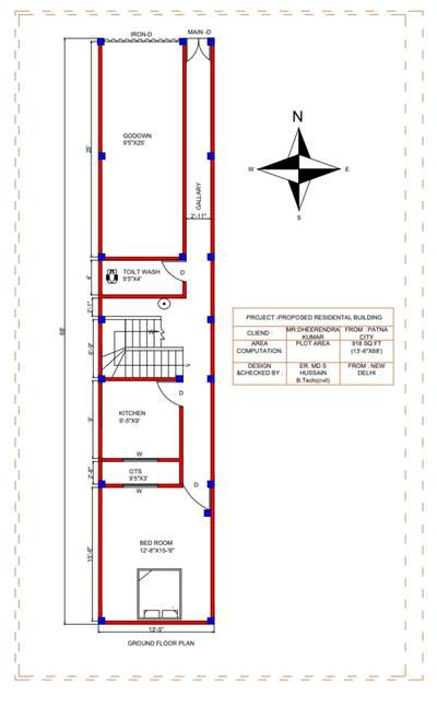 residential building structure design