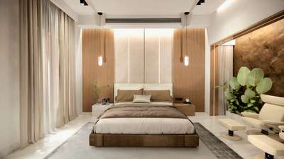 Contemporary proposed bedroom interior 
#BedroomDecor #ContemporaryHouse #InteriorDesigner #Architectural&Interior #interiorpainting #LUXURY_INTERIOR #interiorcontractors #HouseDesigns #InteriorDesigner #pastelcolors #coolinterior