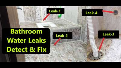 bathroom water leaks ,epoxy Tails work