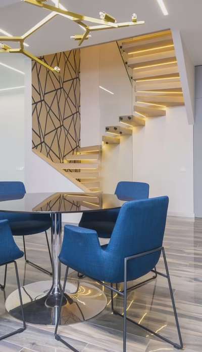 #StaircaseDecors #LShapedStaircase #wodenfloring #WoodenStaircase