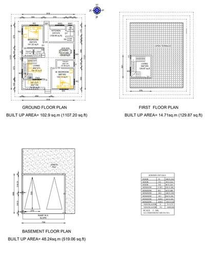 Vasthu based West Facing house floor design.
Spacious 2 car parking Basement floor with 1100 sq.ft (approx.) Ground floor
Completed as per client needs.

#cellar #cellarparkingarea #Basement #basementfloor #groundfloor #groundfloorplan #WestFacingPlan 

 #vasthuplan #cellar #carparking #Basementfloor #groundfloor #2BHKHouse #attachedtoilet #commontoilet #kitchen #workarea #storeroom #staircase #WestFacingPlan