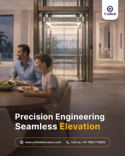 The laughter at the dining table. | The quiet steps of your parents. | The freedom for your children to move without fear.

Unified Elevators is there in those moments—moving gently, silently, safely—so your family never has to think twice. Designed with care, engineered with precision, and built to protect what matters most, it connects every floor with dignity, ease, and love.

#elevators #elevatorsinkerala #homeelevatorsinkerala