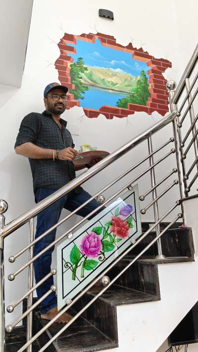 #HouseDesigns   #WallDecors   #WallDesigns   #CivilEngineer    #TexturePainting  #LivingRoomPainting