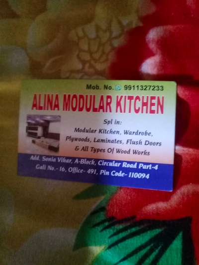 Alina modular kitchen coll 99113272333