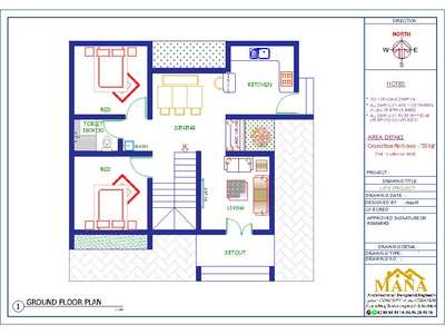 budget Home'  @750 Sqft  #budgethomes  #keralahomeplans  #SingleFloorHouse  #architecturedesigns  #Alappuzha  #HouseConstruction