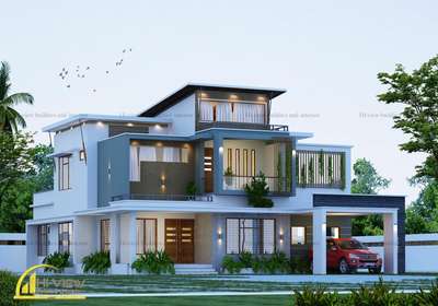 proposed house @kanjiraparamba near karippur airport  #3dmodel