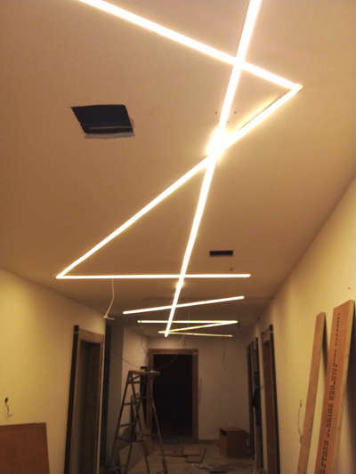 fallcelling complete with profile light  
 #fallceiling  #HomeDecor