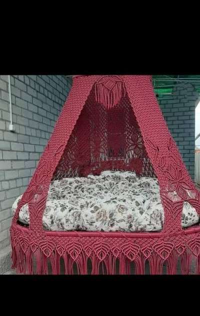 macrame swing bed  #swing  #swingbed  #BedroomDecor  #BedroomDesigns  #bedroomfurniture  #BedroomIdeas  #bedroominterio  #LivingRoomSofa  #LivingRoomDecoration  #LivingRoomIdeas  #livingroomattractions  #livinghallideas