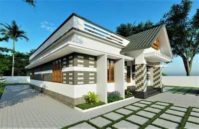 works at ulikal , kannur district  # #HouseDesigns  #ContemporaryHouse  #SmallHouse  #MrHomeKerala