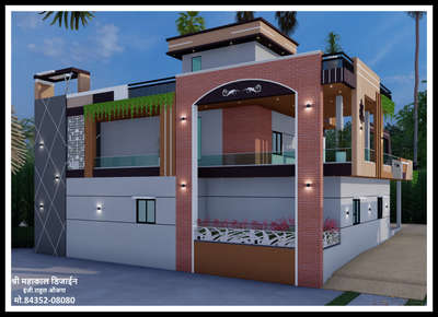 elevation design 
front elevation design 
shree mahakal design 
shree mahakal
mo.8435208080
rahul anjana 
engineer rahul anjana
shree mahakal design and construction 
 #ElevationHome  #HouseDesigns  #3D_ELEVATION   #High_quality_Elevation