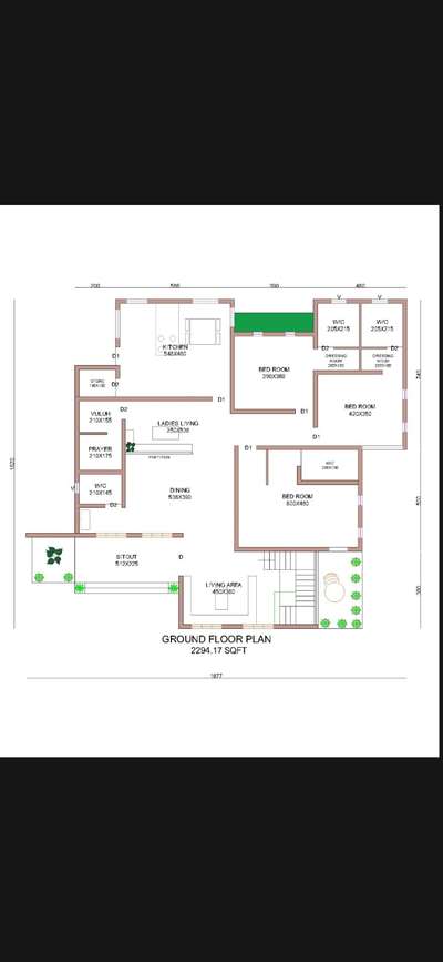 3bhk 2D plan 
 #2DPlans #3BHKPlans #autocad