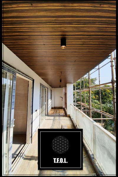 Wooden Ceiling - End to End services. 9811684474.
 #facade  #facadedesign #cladding