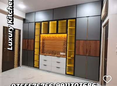 profile door+hpl almirah+lcd #Almirah