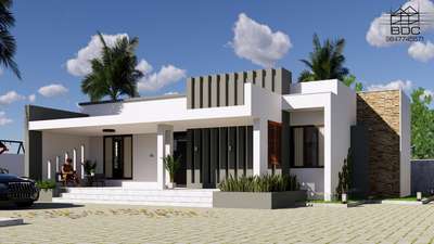 Renovation work near Alappuzha.  #Alappuzha  #moderndesign  #FlatRoof  #simple  #HouseRenovation  #enscape3d  #sketchup