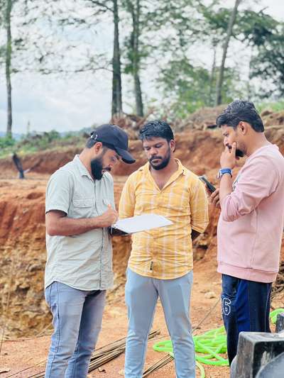 Site visit @kottayam  #shantirur #FloorPlans