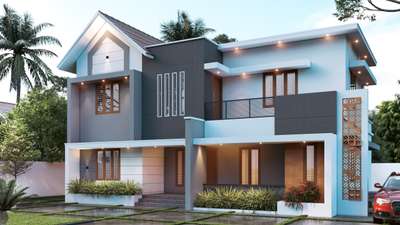 Exterior design
 #exterior_Work  #eevationhome  #InteriorDesigner  #3DPainting  #3dmodeling  #TexturePainting