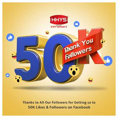 Thanks to All Our Followers for Getting us to 50K Likes & Followers

#hhys #hhysinframart #kolo #facebook