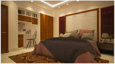 Bed room design # 3d max and v ray #