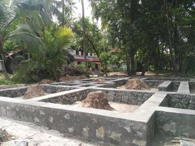 Basement for Residence at Chavakkad_Thrissur Dist