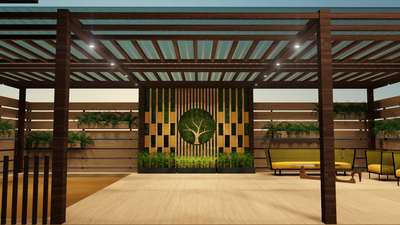 Terrace Pergola for Outdoor lovers
 #PergolaDesigns  #landscapingforhouses #LandscapeIdeas   #architecturedesigns