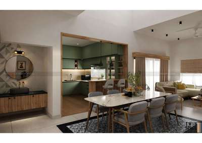 Perfectly organized and elegantly designed. One frame, endless home inspiration! 🤍🫶

#OpenKitchenDesign

#DiningRoomInspo

#InteriorDesignIndia

#ModernKitchen

#WashCounterDesign

#OpenConceptLiving

#HomeMakeover

#AestheticInteriors

#KoloApp

#KoloIndia

#KeralaInterior

#KitchenGoals

#SpaceSavingDesign