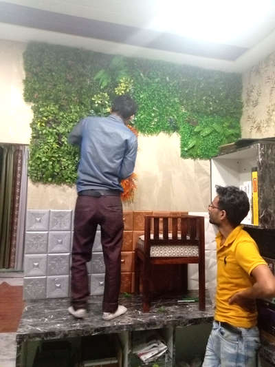 #VerticalGarden  #vertical_garden  #artificialgrassinstallation  #artificial_flower