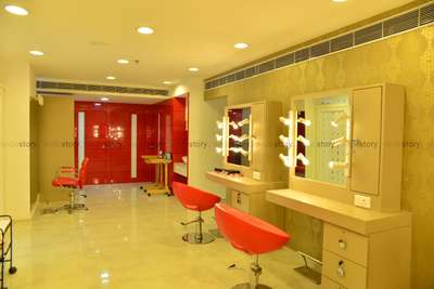 Ambikapillai salon #InteriorDesigner #salondesign #Architectural&Interior #salon