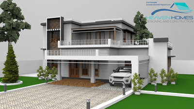 4 BHK House at kalladikode 2300 sft with courtyard
Contemporary style