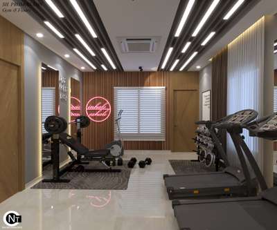 Home Gym Design Complete 
All 2d and 3d Works Contact our Team Mk Design And Consultant 
Whatsapp No 7300906716