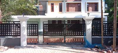 CNC metal gate, compound wall