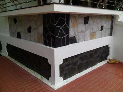 natural stone work             #naturalstone #Palakkad #stone_cladding