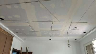 gypsum ceiling and wall paneling super tech orb tower sector 74