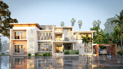 ongoing project #ContemporaryHouse  #HouseDesigns  #Architectural&Interior #Landscape