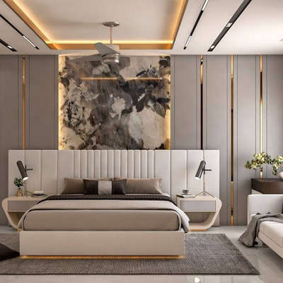 wedrom  #wedrom  #BedroomDecor  #MasterBedroom  #FalseCeiling  #walldesign  #covelights  #ModernBedMaking